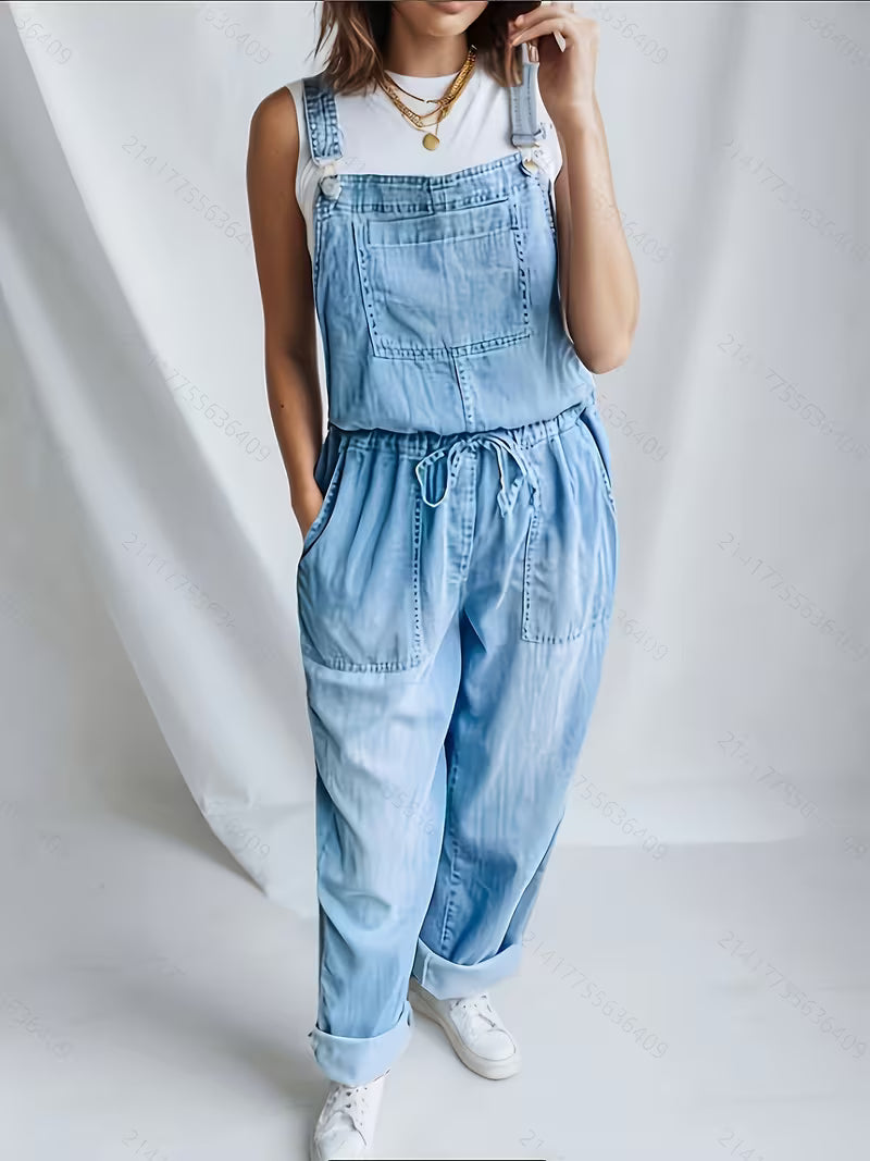 Marta - Tuta ampia in denim