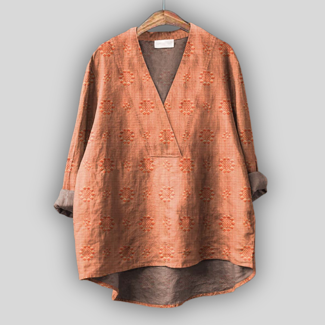 Cristina - Blusa in lino