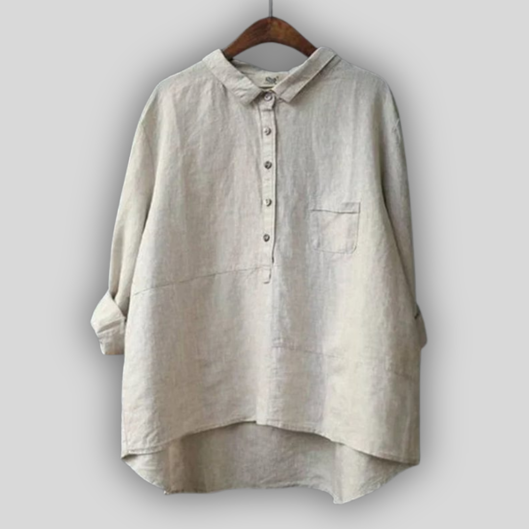 Carolina - Blusa in lino