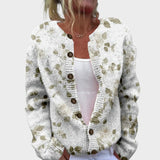 Giovanna - Cardigan autunnale a fiori