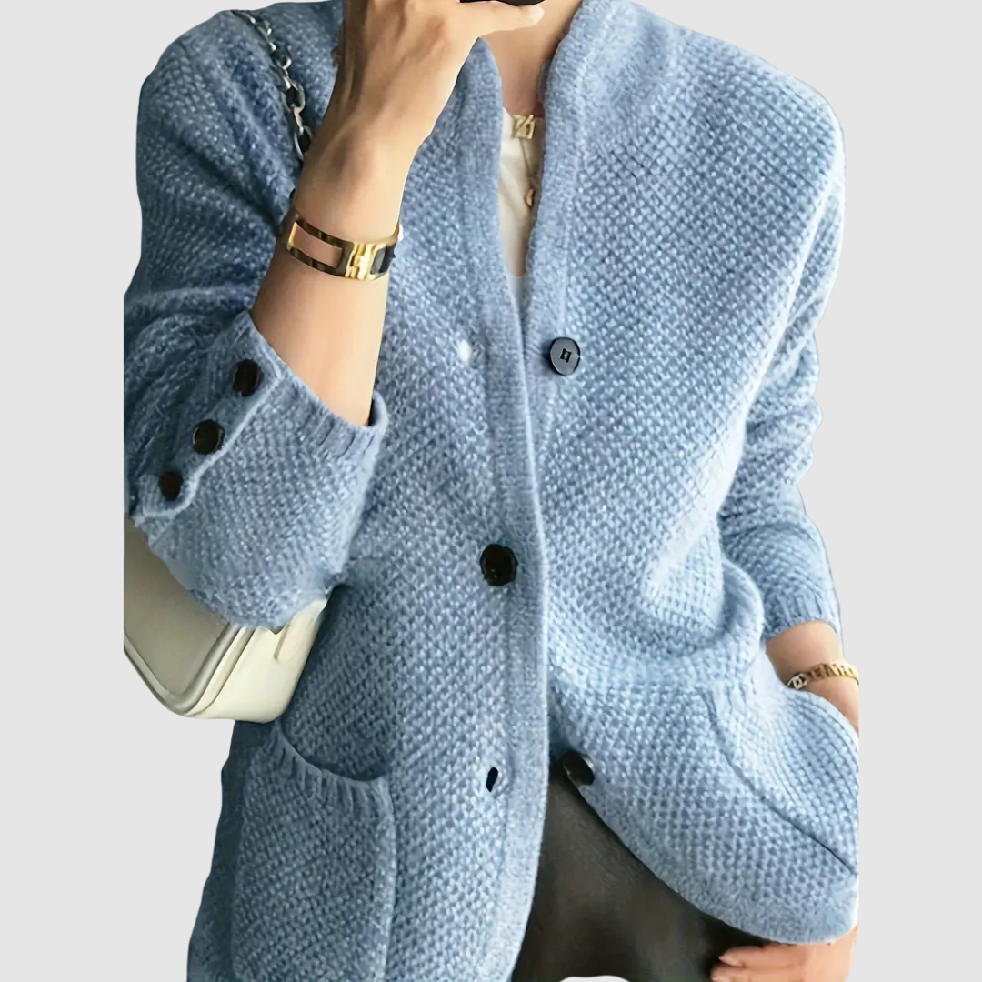 Mia - Giacca comoda in maglia