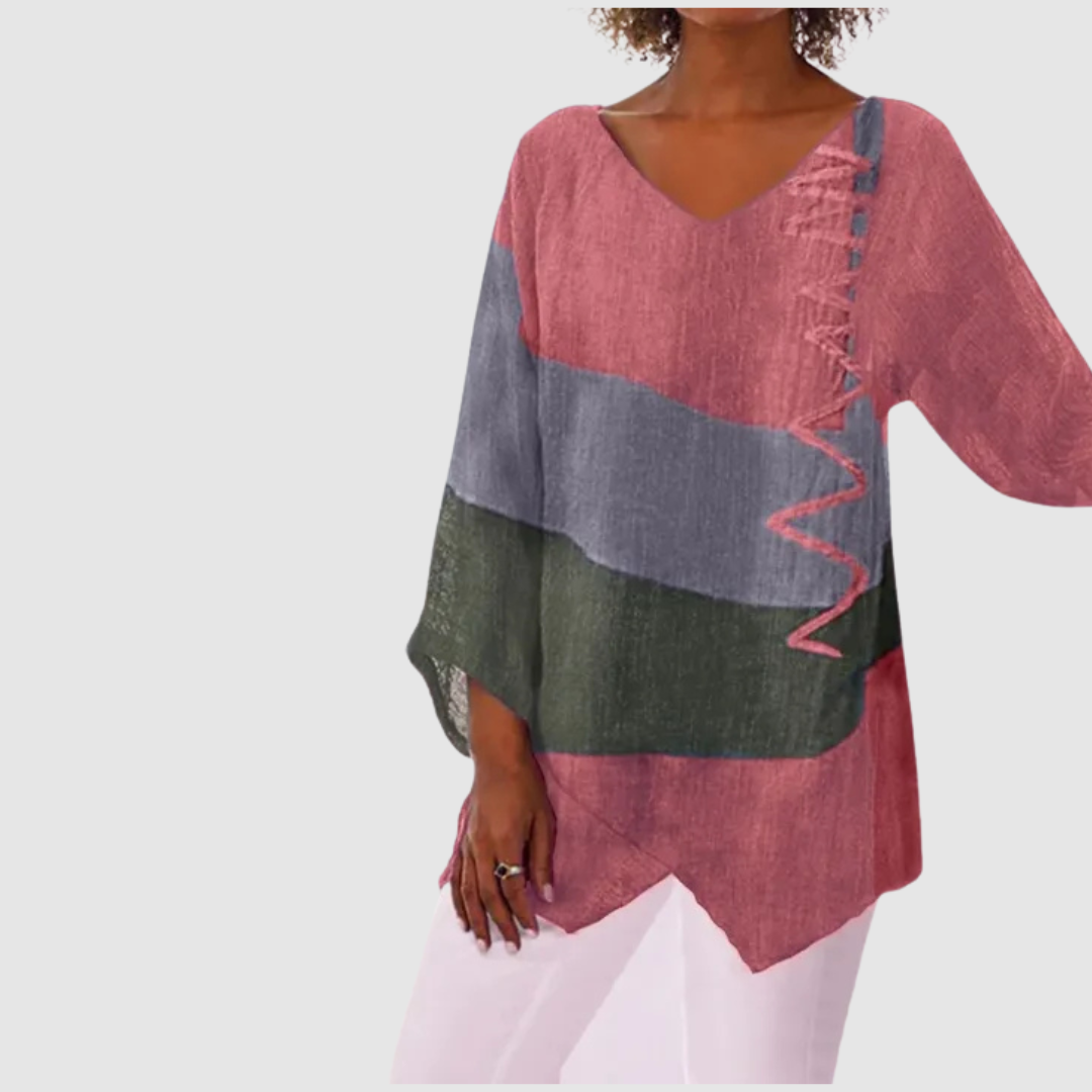 Lucia - Maglione con scollo a V