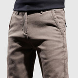Vincenzo - Pantaloni slim fit da uomo