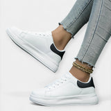 Stella - Sneakers in pelle bianca