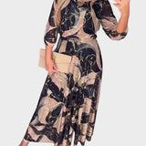 Anna - Abito elegante in chiffon