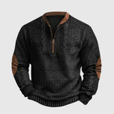 Carlo - Maglione con mezza zip