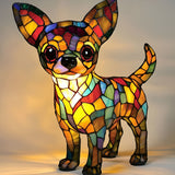 Rosso - Lampada Magisk a forma di cane