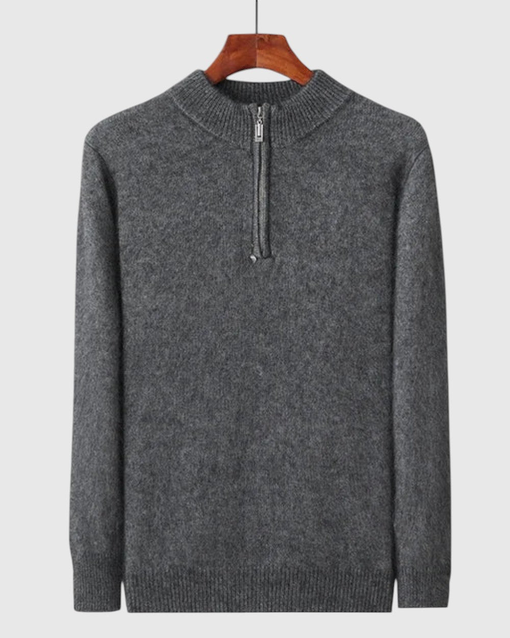 Claudio - Cardigan Ginevra in cashmere con zip