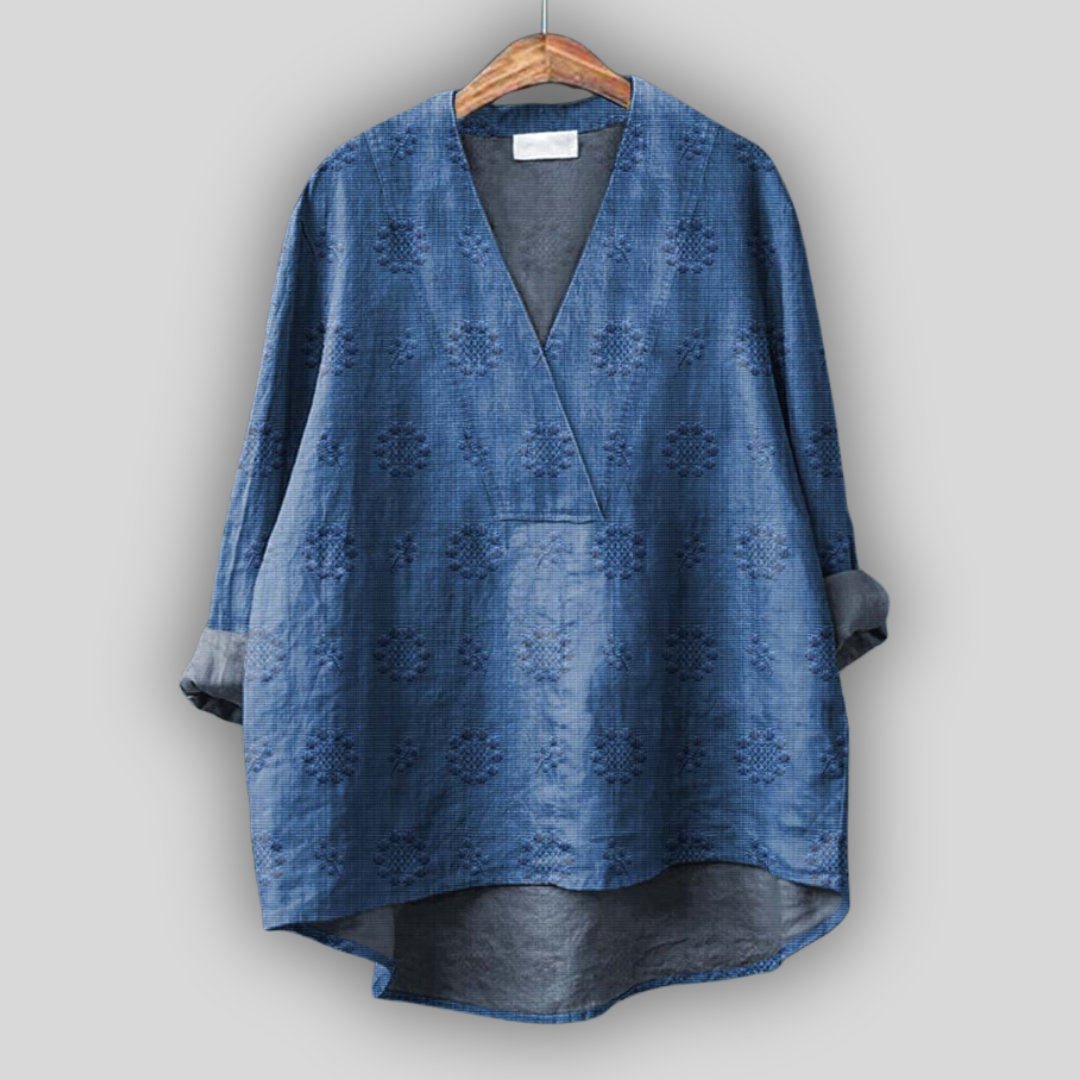 Cristina - Blusa in lino