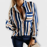 Emilia - Blusa a righe comoda e di stile