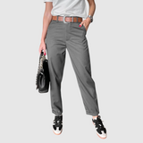 Matilde - Pantaloni da completo gessati