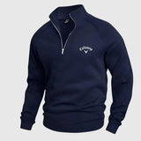 Pietro - Felpa Callaway con mezza zip