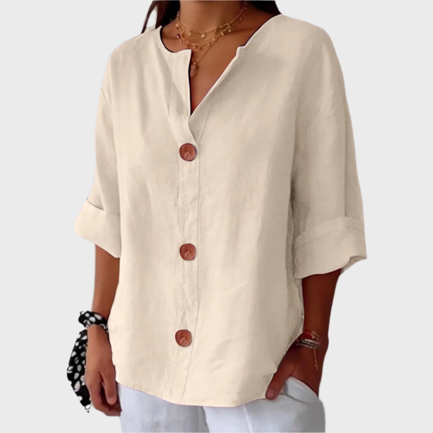 Adele - Camicia comoda in lino