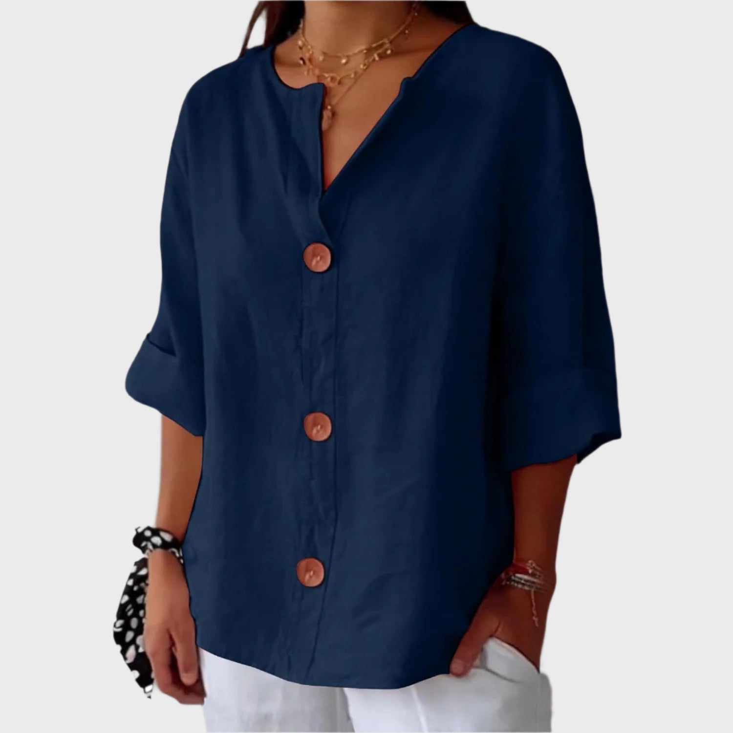 Adele - Camicia comoda in lino
