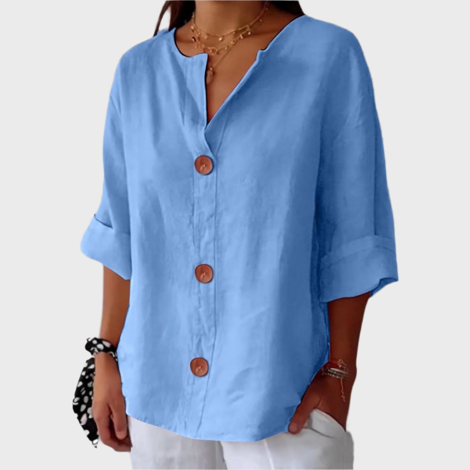 Adele - Camicia comoda in lino
