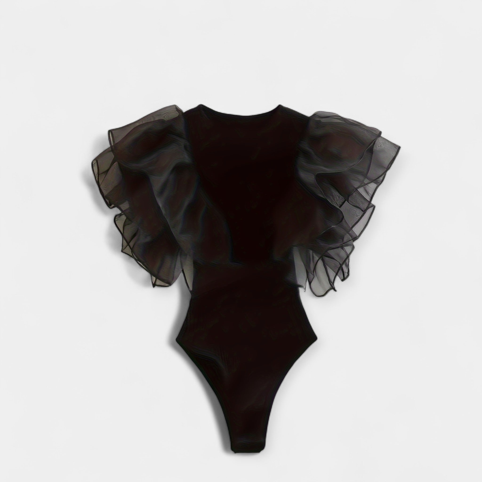 Body con maniche raglan