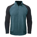 Camicia in cotone con collo alla coreana