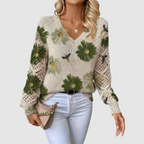 Ursula - Maglione elegante a fiori
