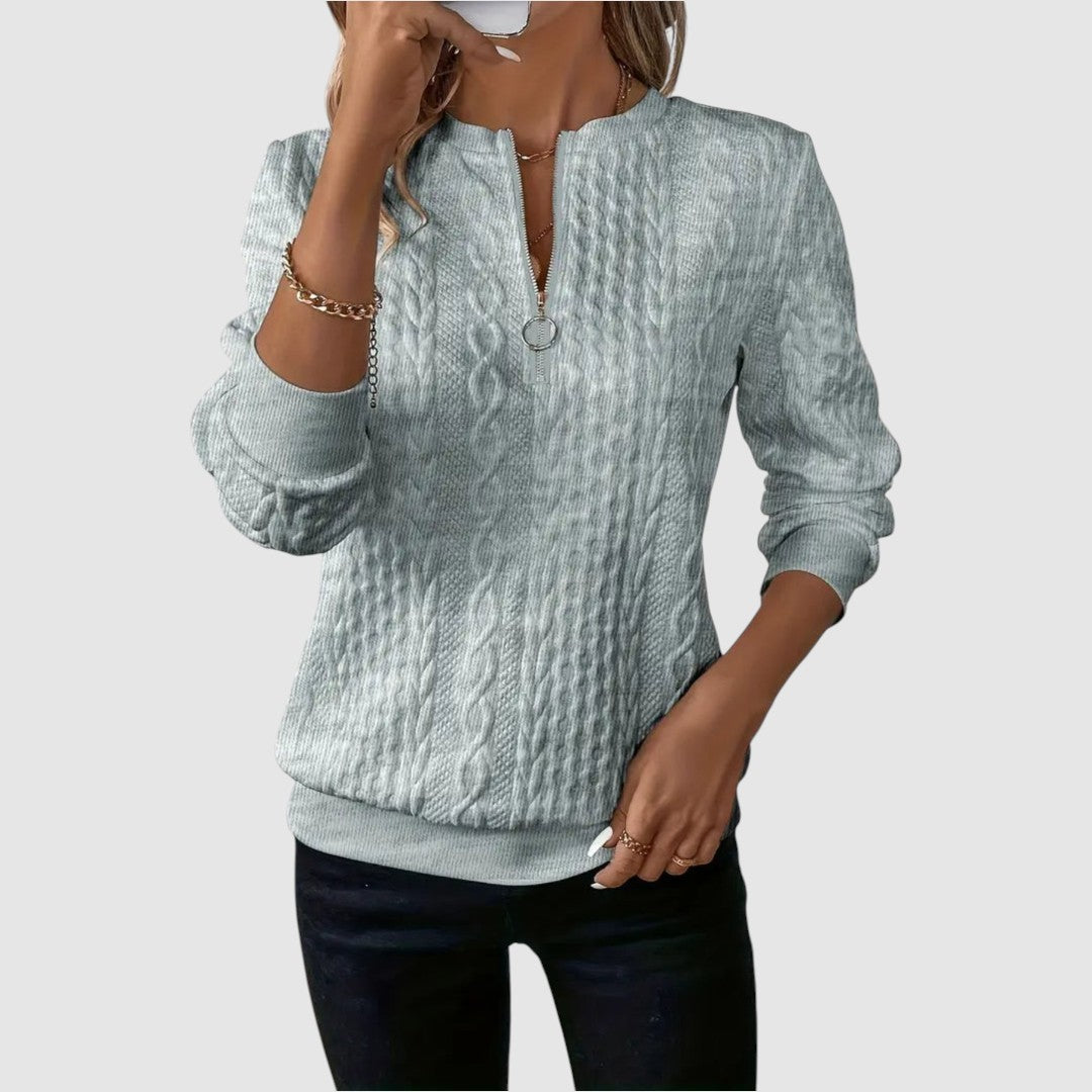 Rosaria - Maglione intrecciato di stile
