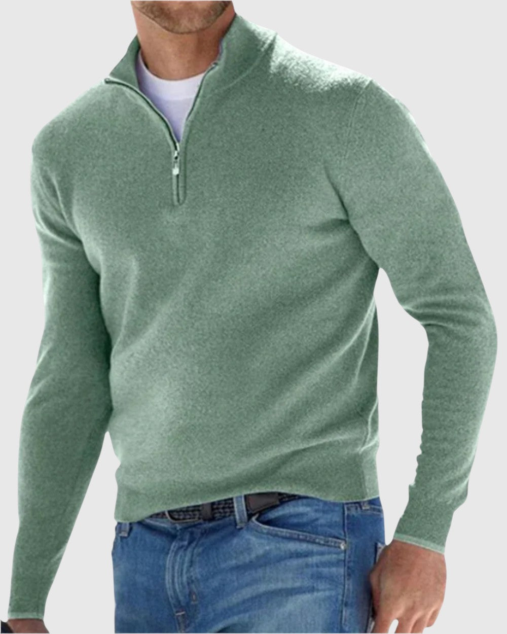 Bruno - Maglione elegante con zip