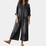 Felicita - Tuta in denim di cotone