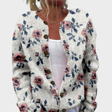 Laura - Cardigan autunnale a fiori