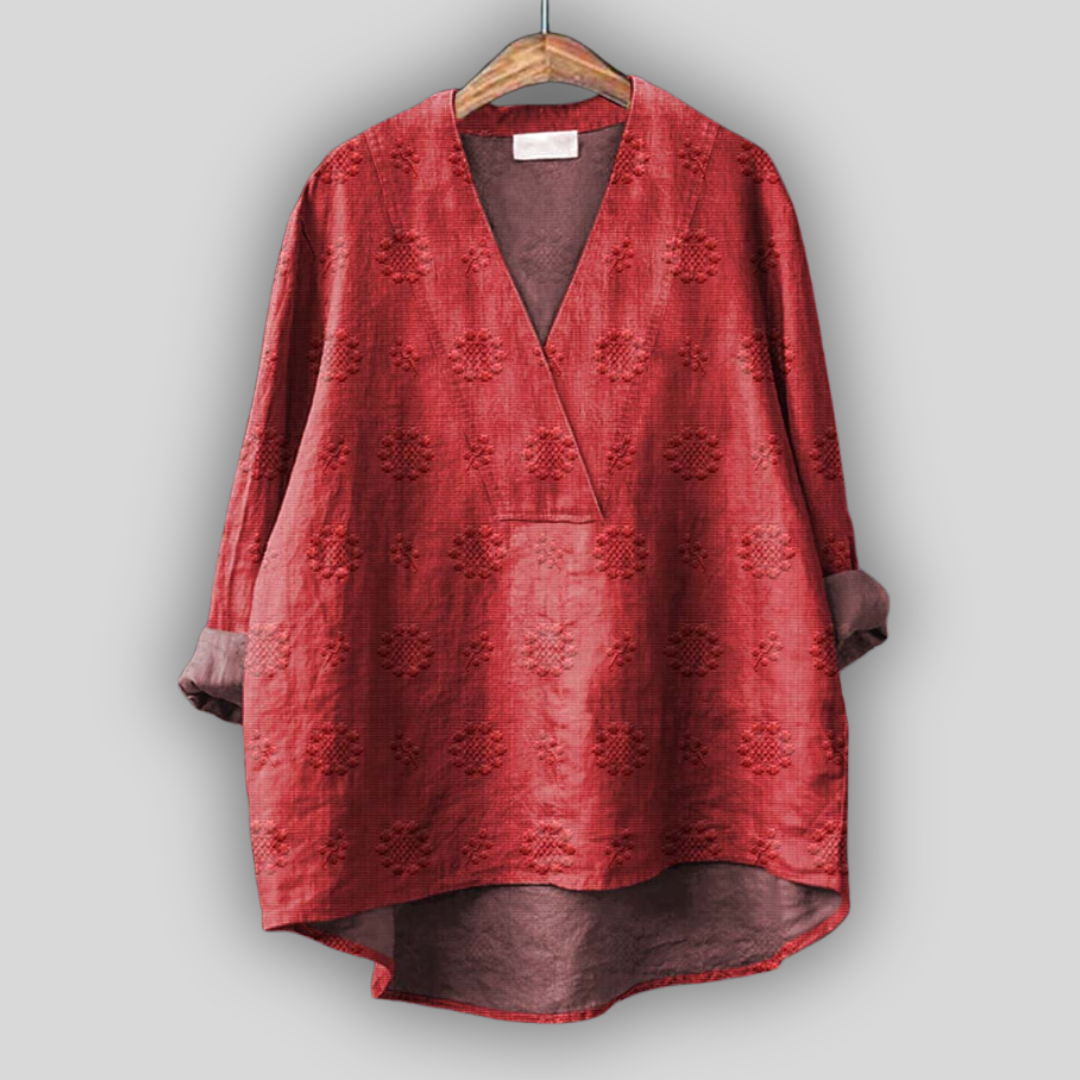 Cristina - Blusa in lino