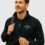 Pietro - Felpa Callaway con mezza zip