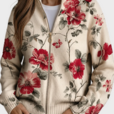 Valeria - Cardigan con stampa vintage Rosa