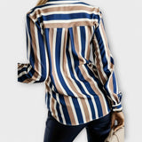 Emilia - Blusa a righe comoda e di stile
