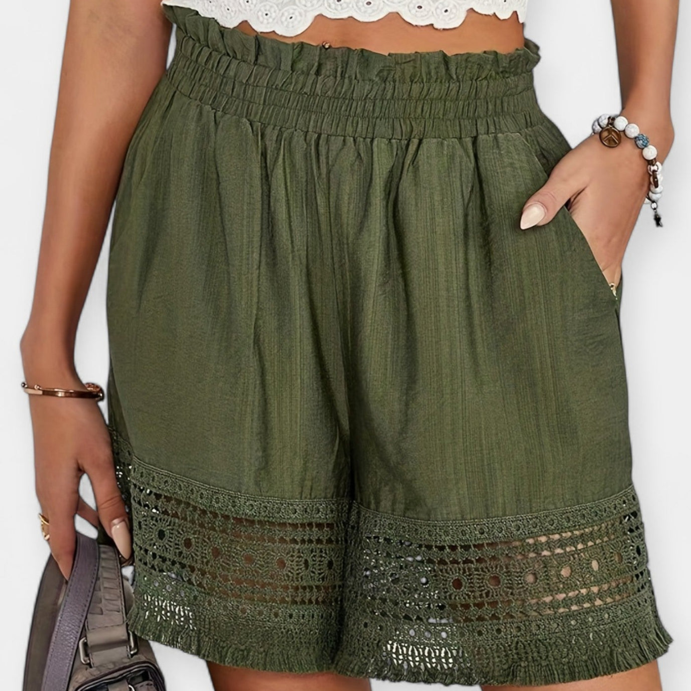Nicole - Shorts in pizzo