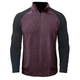 Camicia in cotone con collo alla coreana
