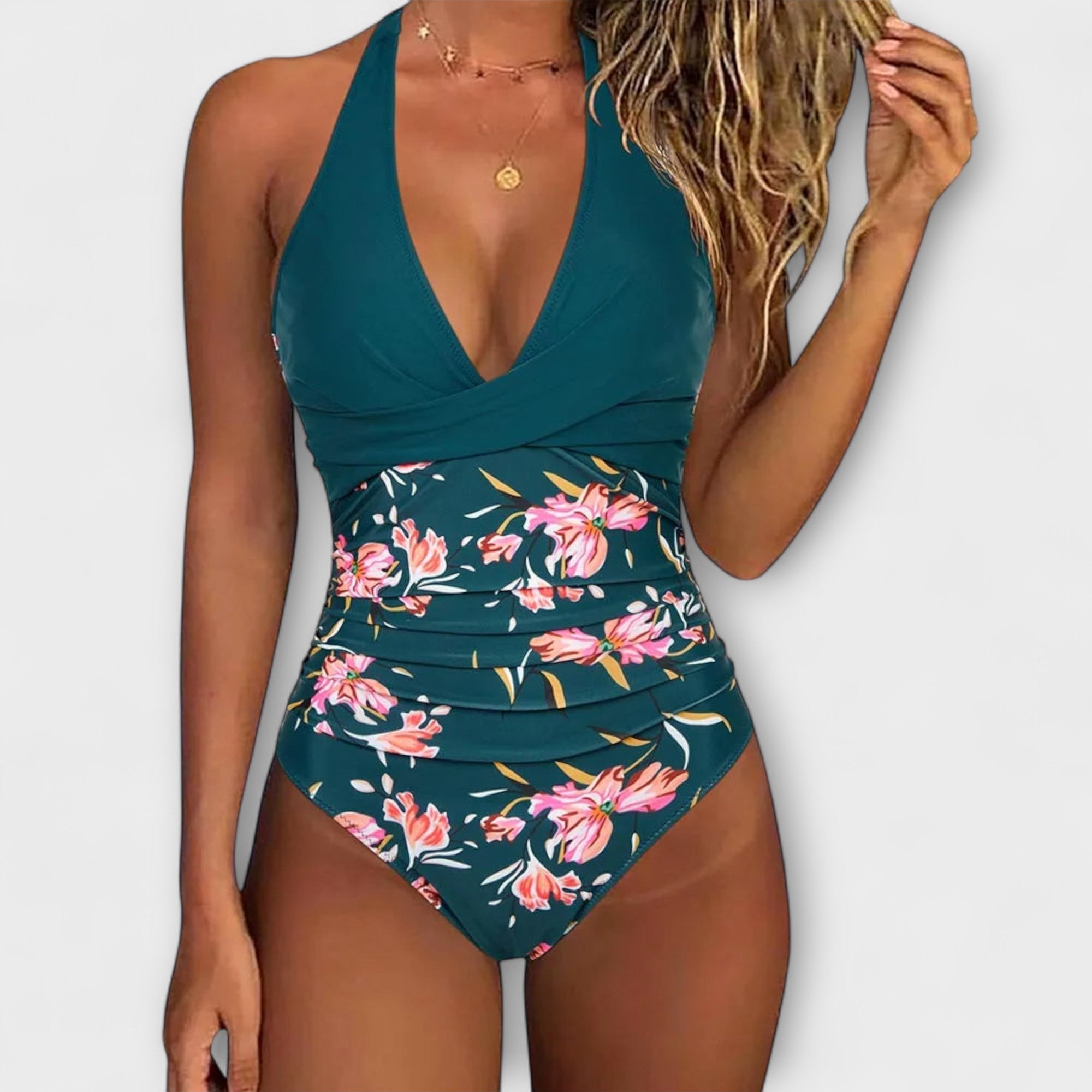 Costume intero con scollo a V