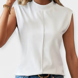 Sofia - Blusa elegante senza maniche