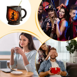 Tazza artistica 3D „Halloween – Strega”