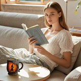 Tazza artistica 3D „Halloween – Strega”