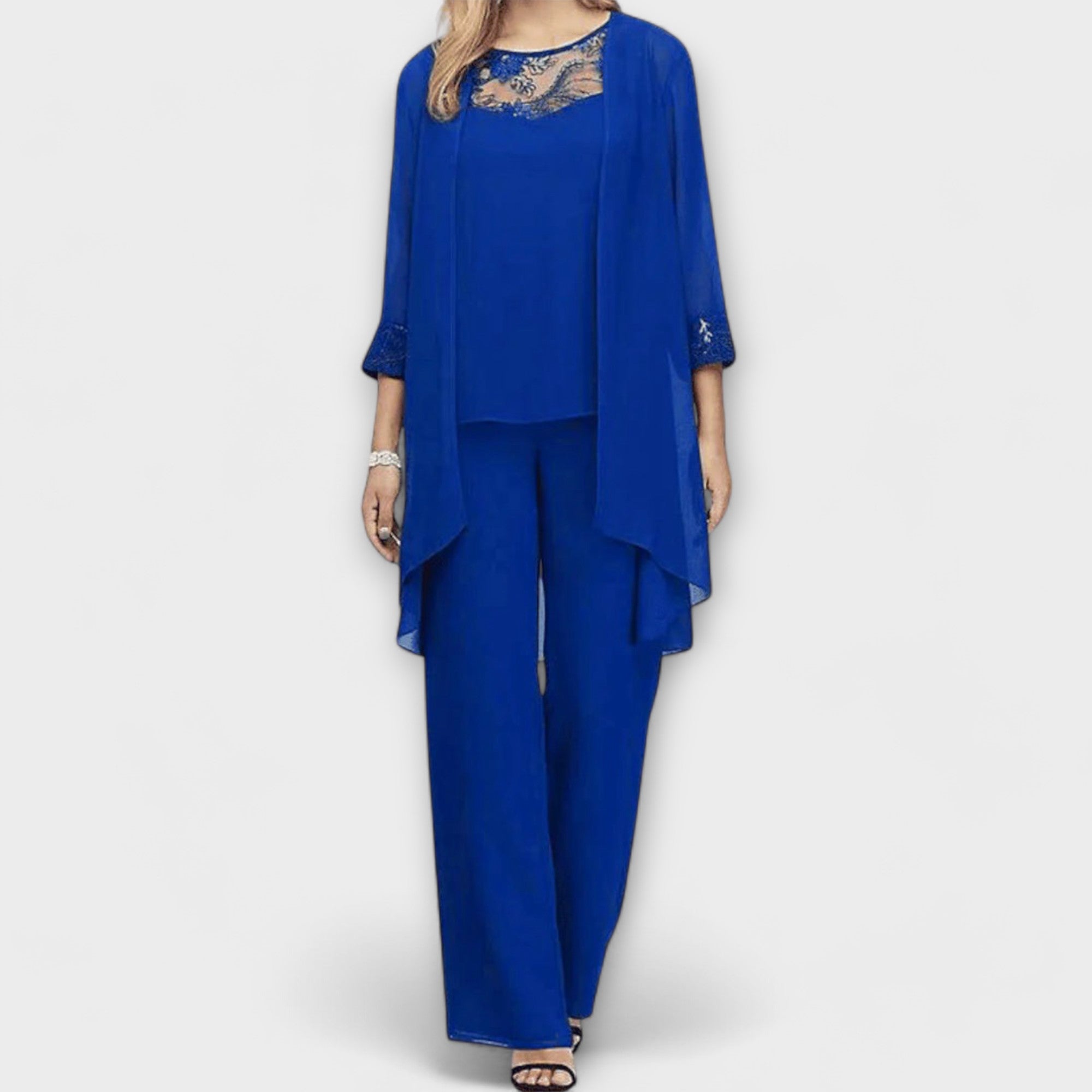 Costanza - Completo 3 pezzi con cardigan