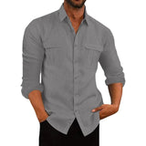 Camicia con bottoni - Tessuto traspirante