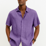 Camicia con bottoni - Colletto aperto