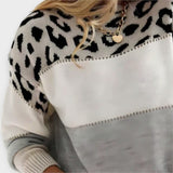 Fabrizia - Maglione ampio leopardato