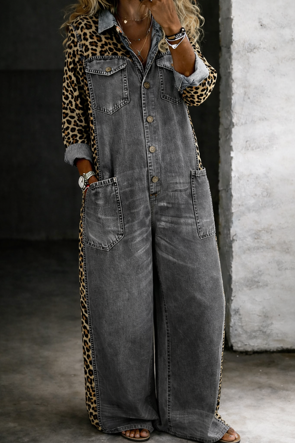 Ida - Tuta in denim