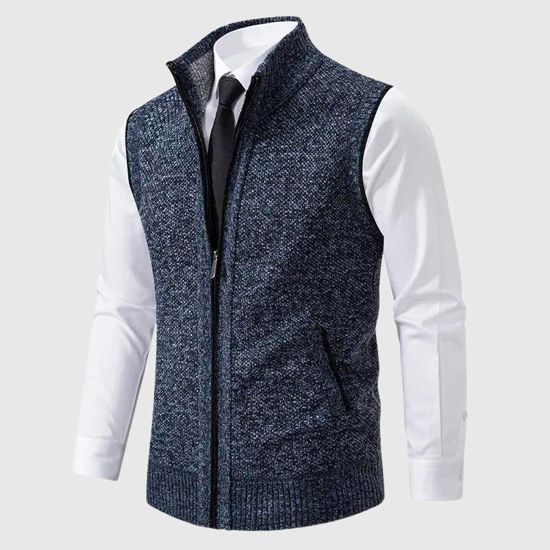 Filippo - Gilet di lusso con zip
