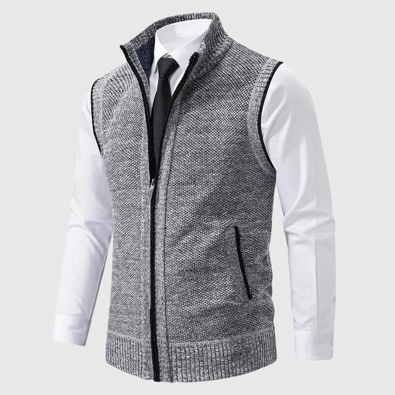 Filippo - Gilet di lusso con zip