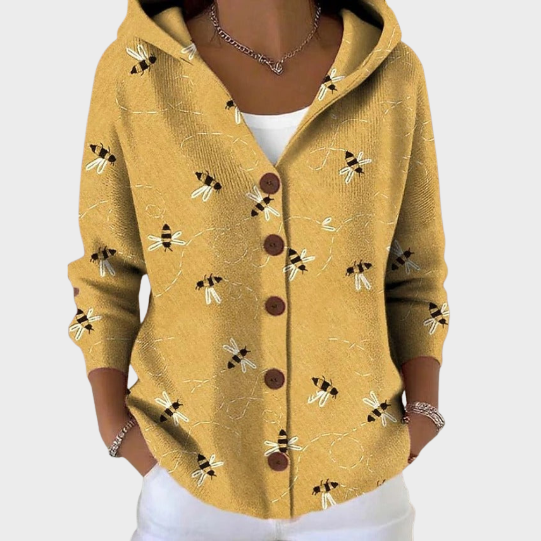 Flora - Cardigan lungo e caldo da donna
