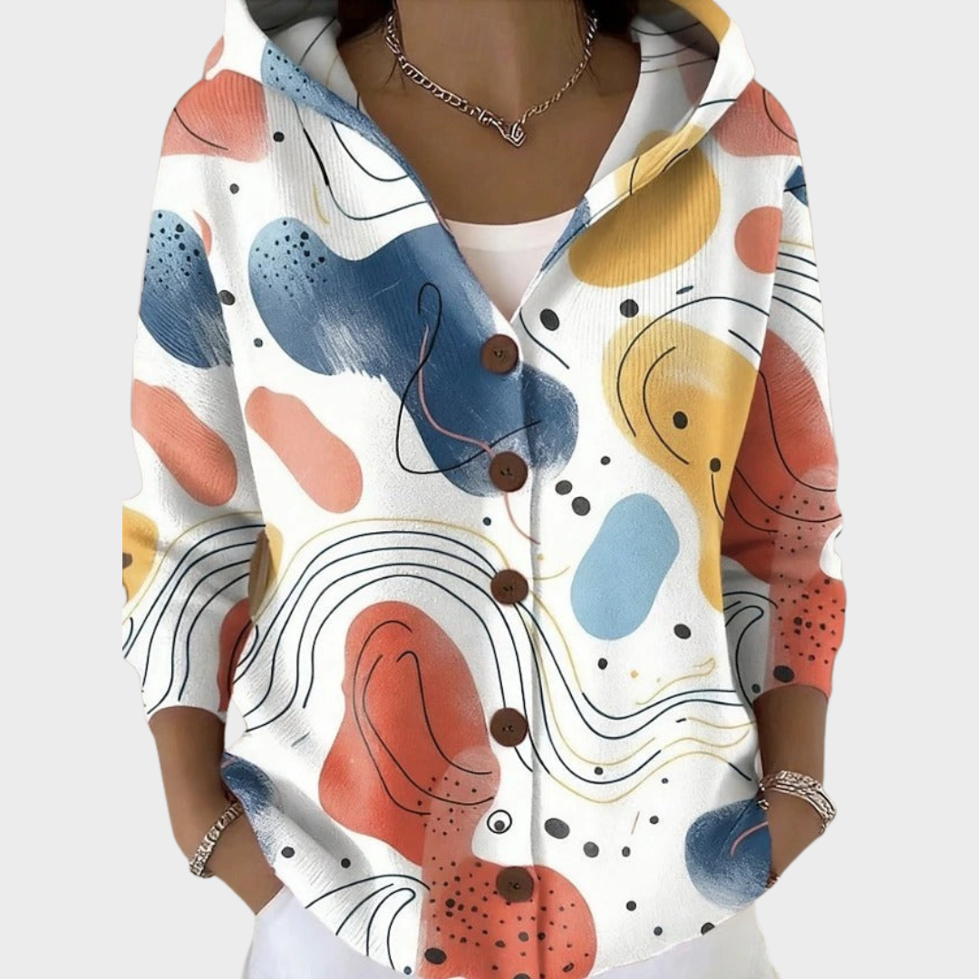 Flora - Cardigan lungo e caldo da donna