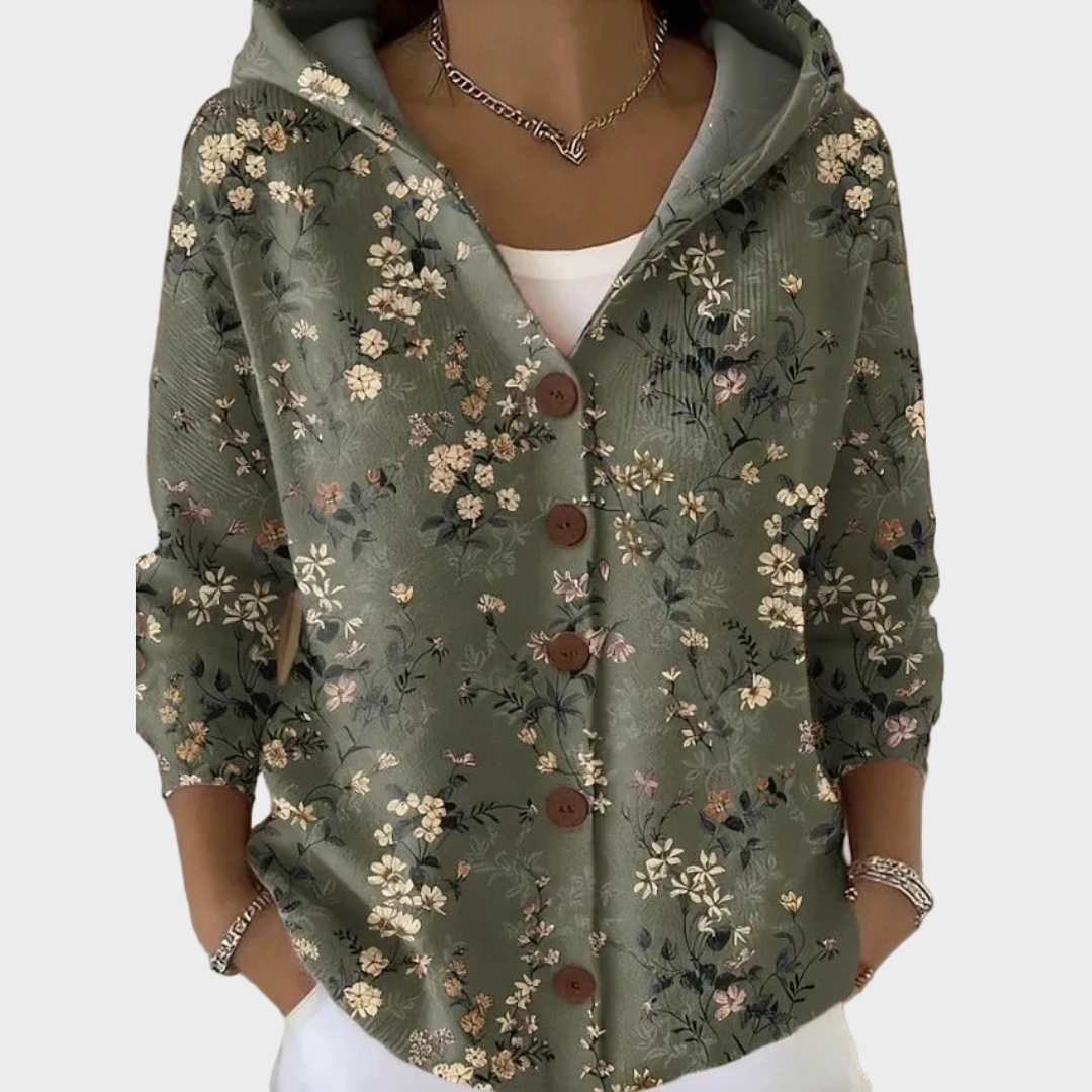 Flora - Cardigan lungo e caldo da donna