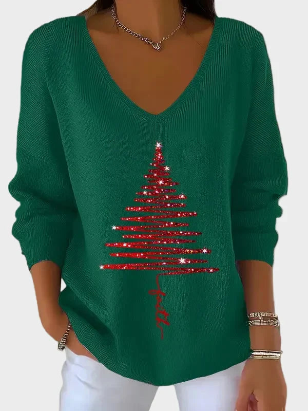 Delia - Maglione natalizio elegante