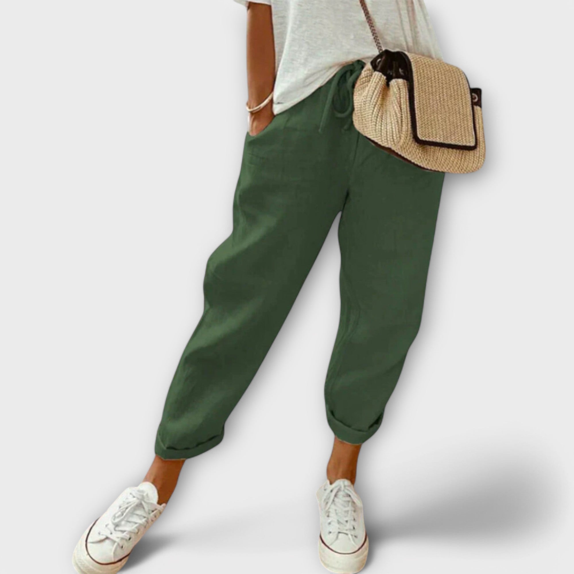 Bibì - Pantaloni in lino alla moda e comodi