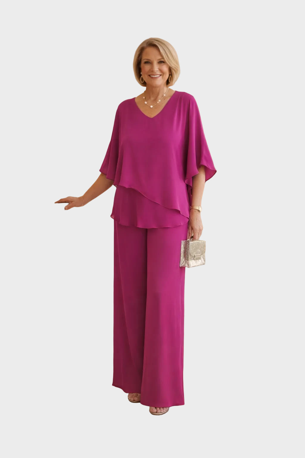 Marta - Completo con pantaloni ampi