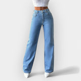 Mia - Jeans a vita alta dal comodo taglio ampio